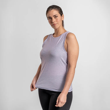 womens hypoallergenic running tank top ultralight color lilac