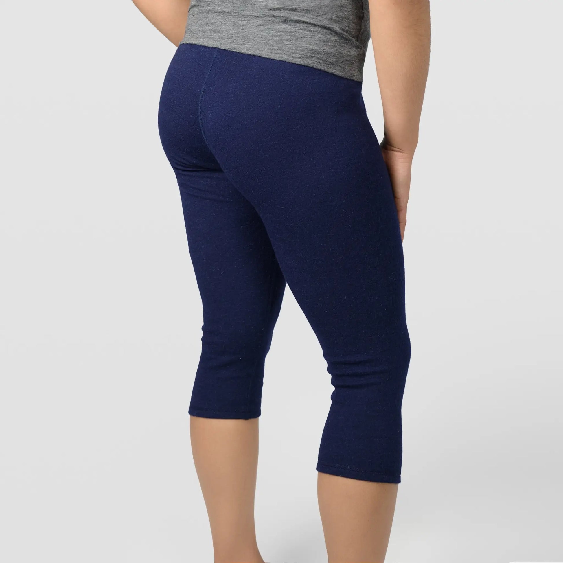 womens low moisture absorption leggings 34 midweight color black