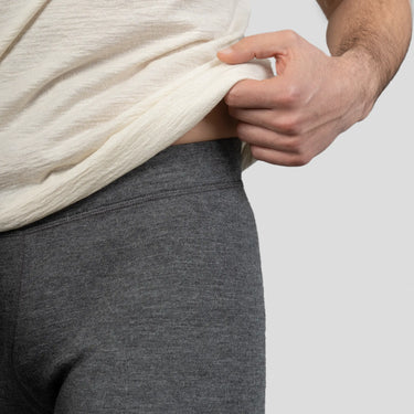 mens perfect travel leggings lightweight color gray