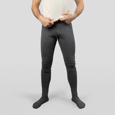 mens eco friendly leggings lightweight color gray